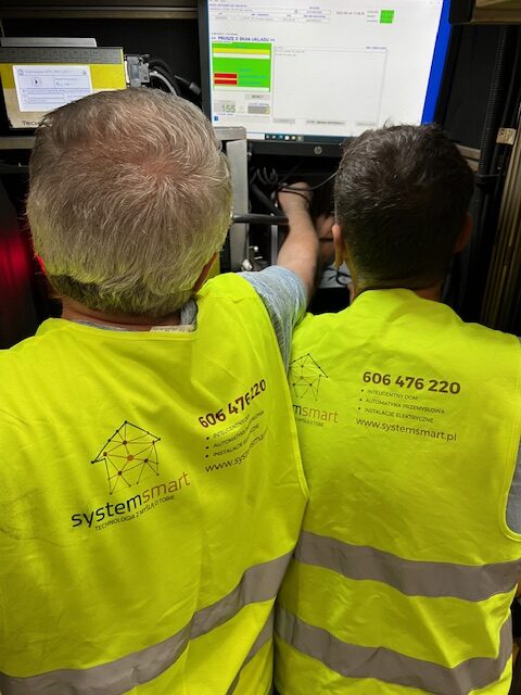 montaż systemu traceability